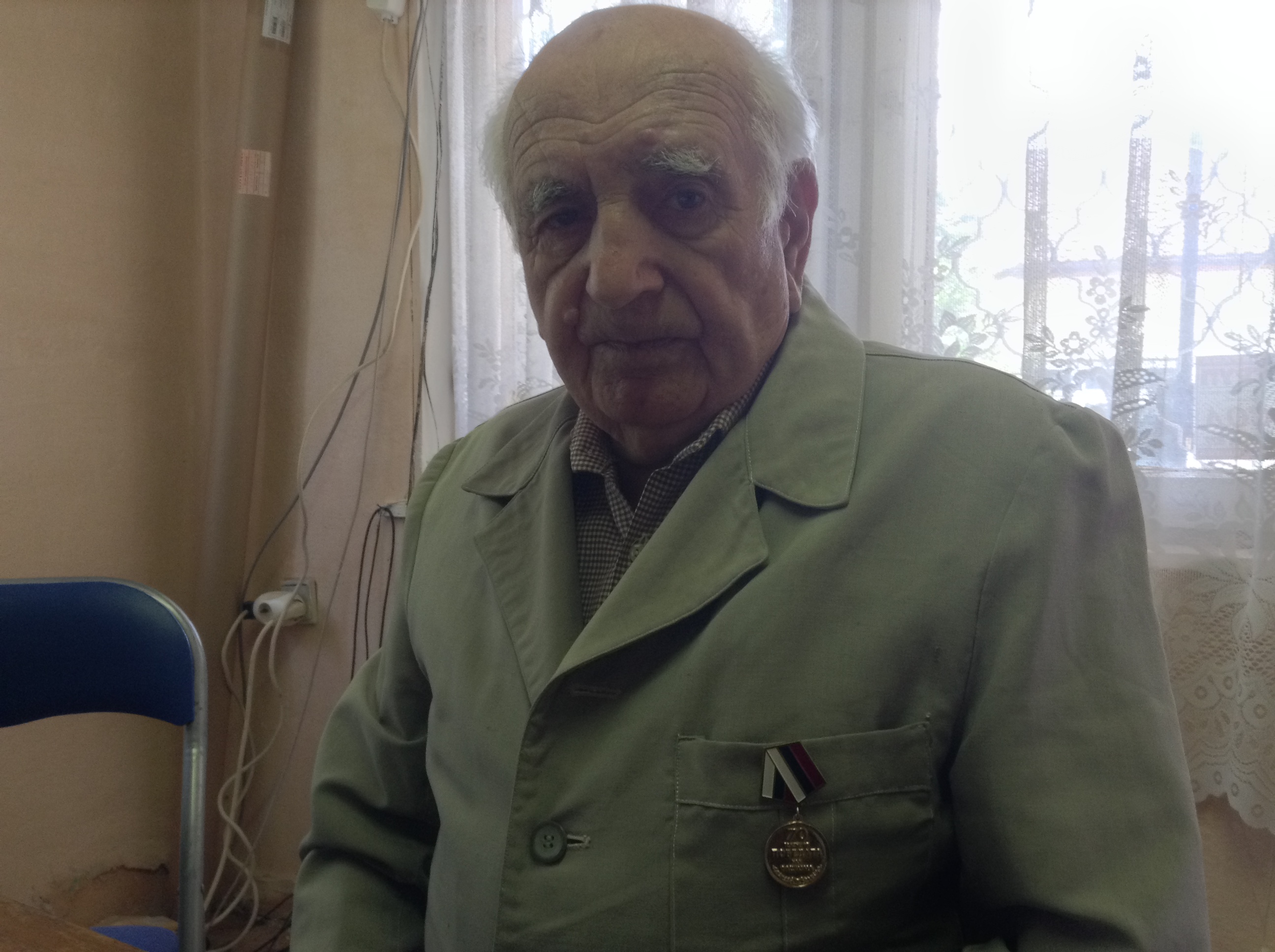 Ветеранът от с.Круша Тодор Костов на празнество в Аврен