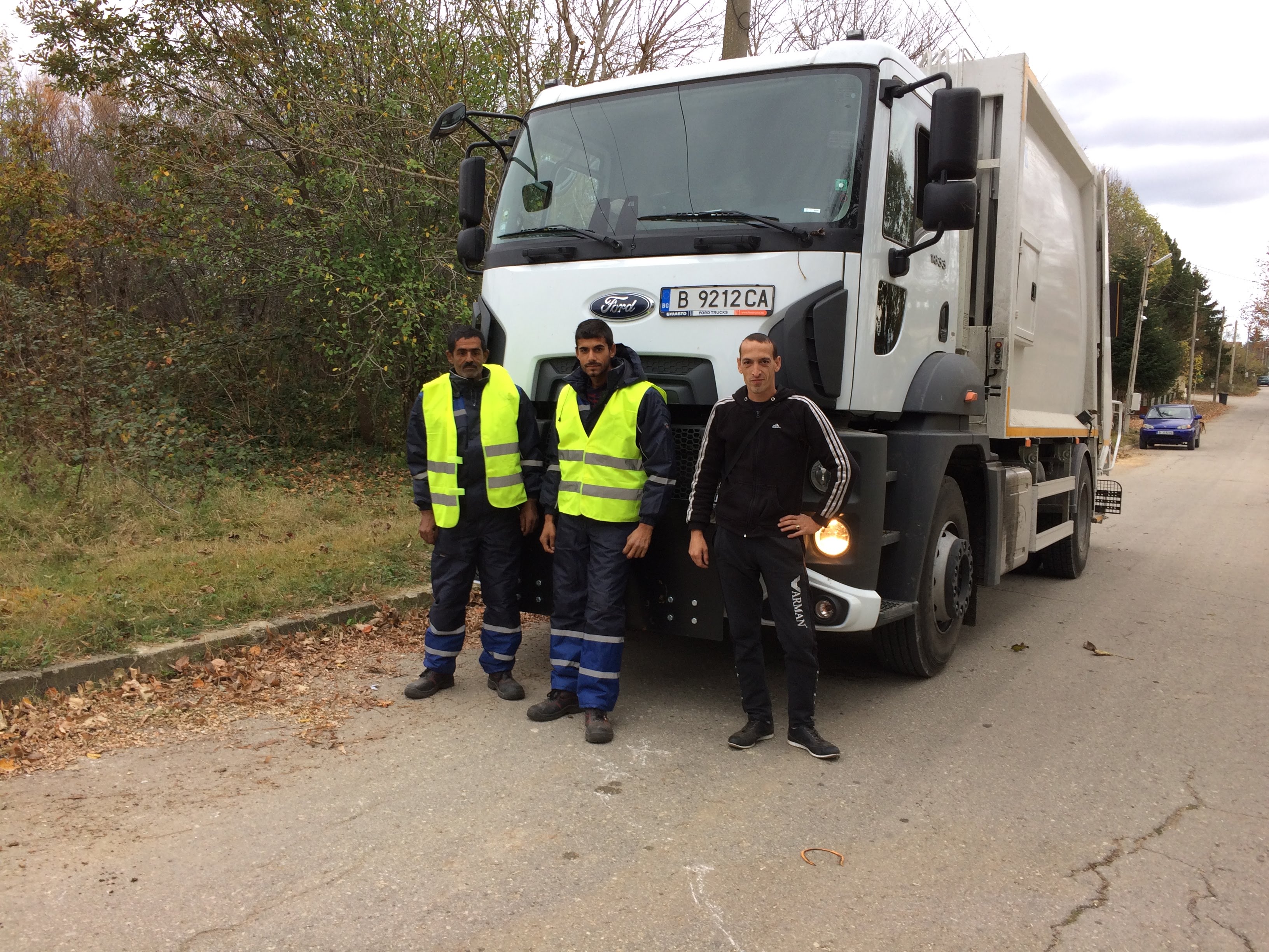 Новите камиони за сметоизвозване на Община Аврен